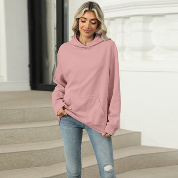 Casual Hooded Pocket Sweatshirt Dames